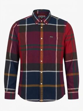 Barbour Flannel Button Down Shirt Cotton Small
